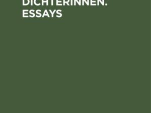 Drei englische Dichterinnen. Essays