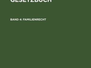 E. Kummerow: Bürgerliches Gesetzbuch / Familienrecht