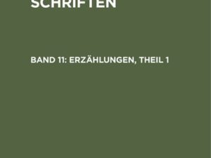 E. T. A. Hoffmann: Gesammelte Schriften / Erzählungen, Theil 1