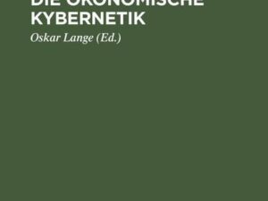 Einführung in die ökonomische Kybernetik