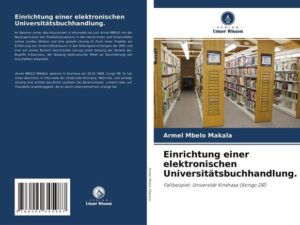 Einrichtung einer elektronischen Universitätsbuchhandlung.