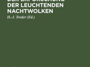 Entwicklungsphasen der Erforschung der leuchtenden Nachtwolken