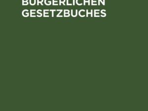 Erbrecht des Bürgerlichen Gesetzbuches