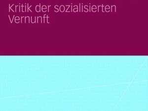 Erkenntniskritische Sozialisationstheorie