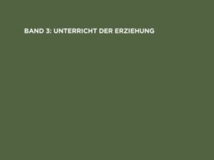 F. H. C. Schwarz: Erziehungslehre / Unterricht der Erziehung