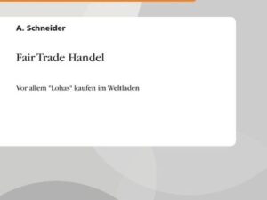 Fair Trade Handel