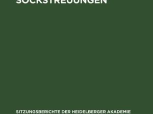 Felsenmeere und Sockstreuungen