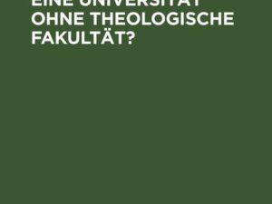 Frankfurt am Main eine Universität ohne theologische Fakultät?