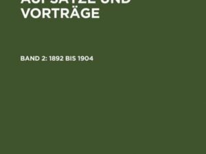 Franz von Liszt: Strafrechtliche Aufsätze und Vorträge / 1892 bis 1904