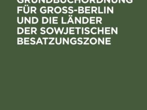 Für Groß-Berlin und die Länder der sowjetischen Besatzungszone