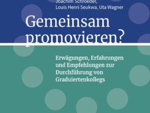 Gemeinsam promovieren?