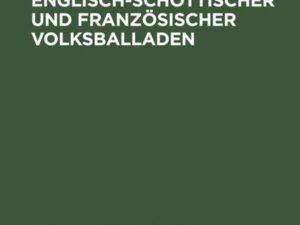 Gemeinsame Themen englisch-schottischer und französischer Volksballaden