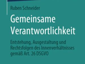 Gemeinsame Verantwortlichkeit