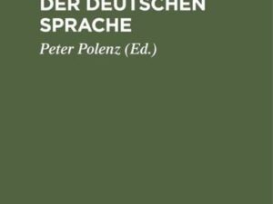 Geschichte der deutschen Sprache