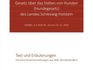 Gesetz über das Halten von Hunden des Landes Schleswig-Holstein