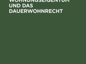 Gesetz über das Wohnungseigentum und das Dauerwohnrecht