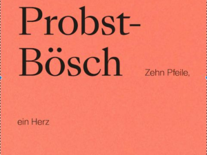 Gesine Probst-Bösch. Zehn Pfeile, ein Herz und eine Seele