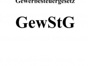 Gewerbesteuergesetz GewStG 2022