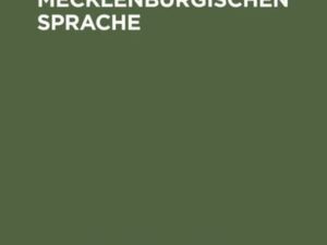 Grammatik der Neu-Mecklenburgischen Sprache