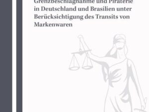 Grenzbeschlagnahme und Piraterie in Deutschland und Brasilien unter Berücksichtigung des Transits von Markenwaren