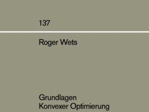 Grundlagen Konvexer Optimierung