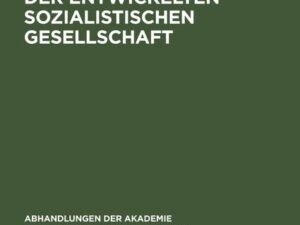 Grundprobleme der entwickelten sozialistischen Gesellschaft