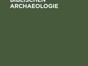 Handbuch der biblischen Archaeologie