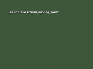 Handelsgesetzbuch / Einleitung; §§ 1-104