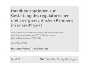 Handlungsoptionen zur Gestaltung des regulatorischen und energierechtlichen Rahmens im enera-Projekt