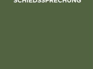 Internationale Schiedssprechung