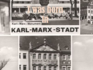 Joerg Waehner. I was born in Karl-Marx-Stadt