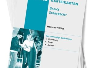 Karteikarten Basics Strafrecht