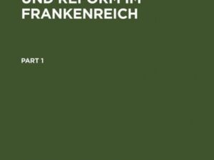 Kirchenrecht und Reform im Frankenreich