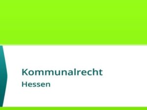 Kommunalrecht Hessen