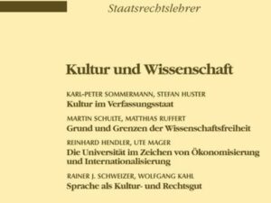 Kultur und Wissenschaft