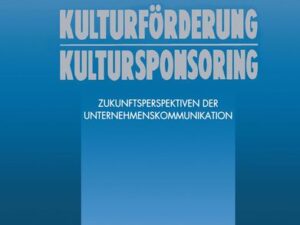 Kulturförderung Kultursponsoring