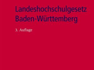 Landeshochschulgesetz Baden-Württemberg