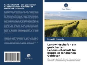 Landwirtschaft - ein gesicherter Lebensunterhalt für Blinde in ländlichen Gebieten