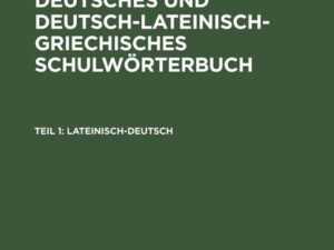 Lateinisch-deutsch