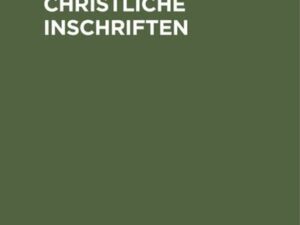 Lateinische christliche Inschriften