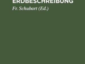 Lehrbuch der Erdbeschreibung