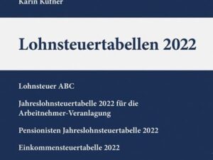 Lohnsteuertabellen 2022