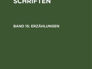 Ludwig Tieck’s Schriften / Erzählungen