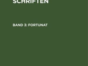 Ludwig Tieck’s Schriften / Fortunat