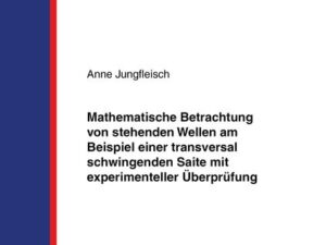 Mathematische Betrachtung von stehenden Wellen am Beispiel einer transversal schwingenden Saite mit experimenteller Überprüfung