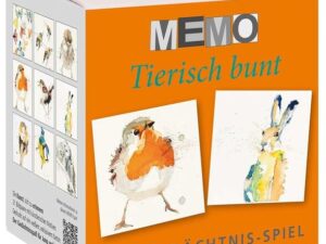 Memo-Spiel - Tierisch bunt