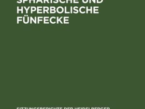 Neue Sätze über sphärische und hyperbolische Fünfecke