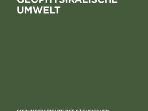 Organismus und geophysikalische Umwelt