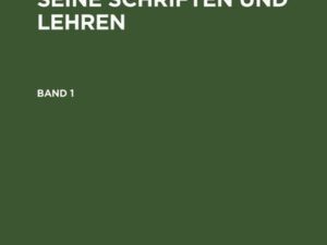 Otto Pfleiderer: Das Urchristenthum, seine Schriften und Lehren / Otto Pfleiderer: Das Urchristenthum, seine Schriften und Lehren. Band 1