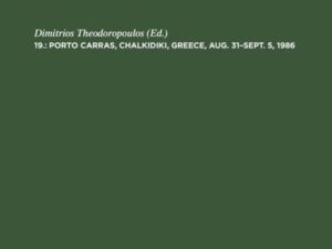 Peptides / Porto Carras, Chalkidiki, Greece, Aug. 31–Sept. 5, 1986